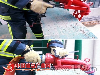 沧州消防发明便携式多功能水带固定器获国家专利