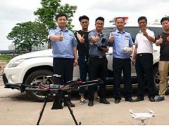 衡阳公安首次使用警用无人机开展安保维稳工作
