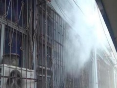 居民楼一楼突发火灾 徐州消防紧急处置排险