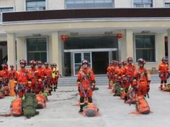 西藏消防总队组织驻林芝部队开展应急救援演练