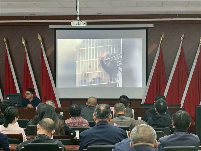 筑牢安全防线 护航平安过节——同一村开展消防安全专题培训