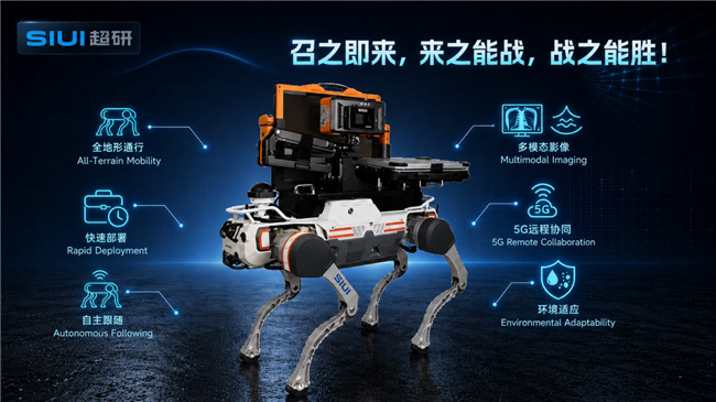 机器人背上应急医疗装备，破解台风洪灾的伤情评估难题